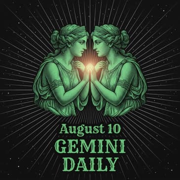 Monday, August 10, 2026 Gemini Horoscope Today