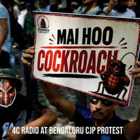 4C radio at Bengaluru's CJP protest | S3 Ep 9