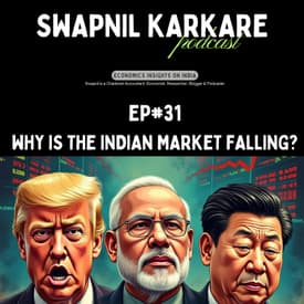 Why is the Indian Market Falling? Impact of Rising Dollar, US Bond Yields & China's DeepSeek