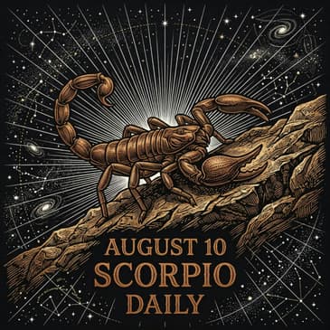 Monday, August 10, 2026 Scorpio Horoscope Today