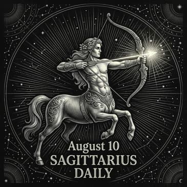 Monday, August 10, 2026 Sagittarius Horoscope Today
