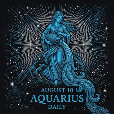 Monday, August 10, 2026 Aquarius Horoscope Today