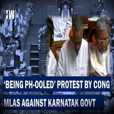 Karnataka Congress Steps Up ‘Flower On Ear’ Campaign With Posters