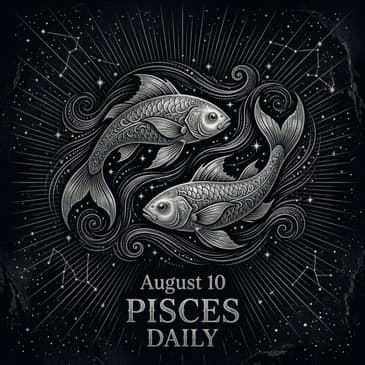 Monday, August 10, 2026 Pisces Horoscope Today