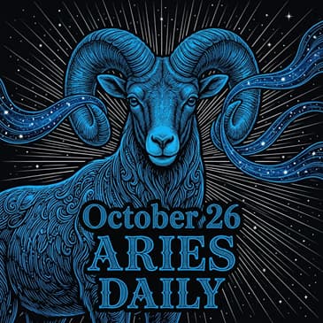 Monday, October 26, 2026 Aries Horoscope Today