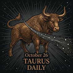 Monday, October 26, 2026 Taurus Horoscope Today