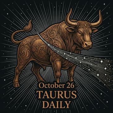 Monday, October 26, 2026 Taurus Horoscope Today