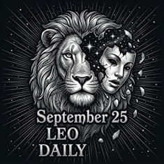 Friday, September 25, 2026 Leo Horoscope Today