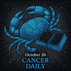 Monday, October 26, 2026 Cancer Horoscope Today