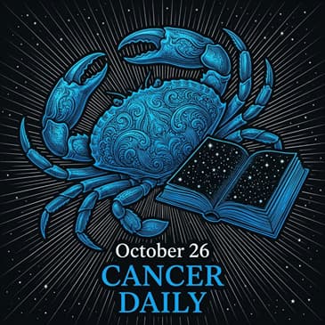 Monday, October 26, 2026 Cancer Horoscope Today