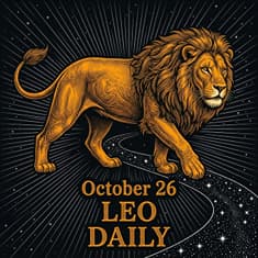 Monday, October 26, 2026 Leo Horoscope Today