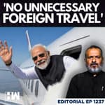 Editorial with Sujit Nair | PM Modi Urges Indians To Avoid Foreign Travel, WFH Amid Iran War