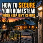 How to Secure Your Homestead When Help Isn’t Coming