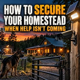 How to Secure Your Homestead When Help Isn’t Coming