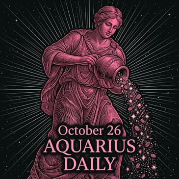 Monday, October 26, 2026 Aquarius Horoscope Today