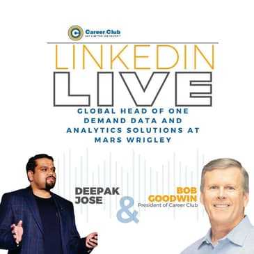 Deepak Jose - Global Head: One Demand Data & Analytics Solutions at Mars Wrigley