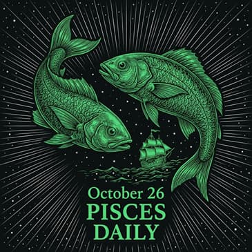 Monday, October 26, 2026 Pisces Horoscope Today
