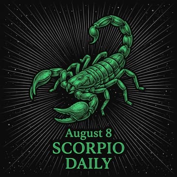 Saturday, August 8, 2026 Scorpio Horoscope Today