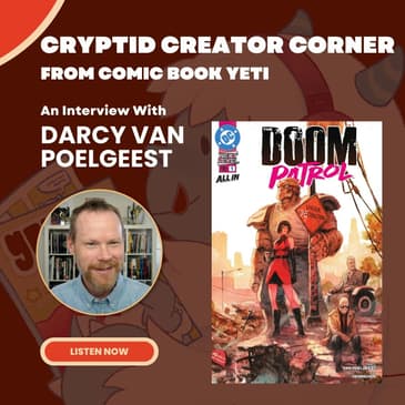 Darcy Van Poelgeest talks Doom Patrol, The Karman Blade, and The Cutting Garden