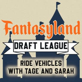 Episode 2 - Disney Ride Vehicles Draft (with Bryan, Sarah & Tage)