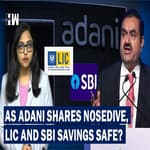 Adani Stocks Crash To Record Low After Hindenberg Report. Is Your LIC and SBI Savings At Risk???