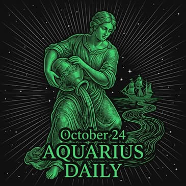 Saturday, October 24, 2026 Aquarius Horoscope Today