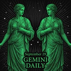 Tuesday, September 29, 2026 Gemini Horoscope Today