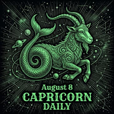 Saturday, August 8, 2026 Capricorn Horoscope Today