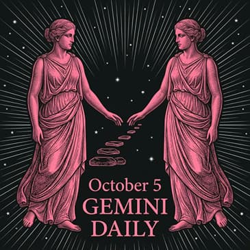 Monday, October 5, 2026 Gemini Horoscope Today