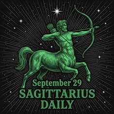 Tuesday, September 29, 2026 Sagittarius Horoscope Today