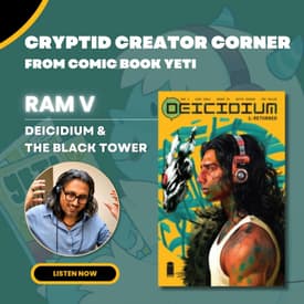 Ram V Interview - Deicidium and The Black Tower: The Raven Conspiracy