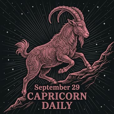 Tuesday, September 29, 2026 Capricorn Horoscope Today