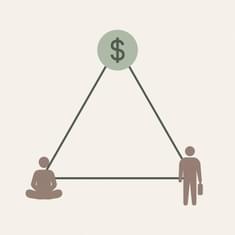 3354: Life Is a Triangle. Master Its 3 Points to Live a Kick-A** Existence by Charlie Brown of Simple and Straightforward