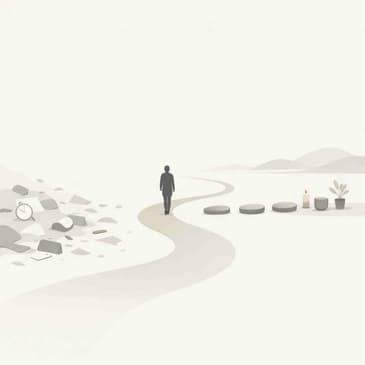 3946: A Journey Without a Goal AND Create Structure When You're Floundering by Leo Babauta of Zen Habits