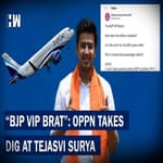 BJP VIP Brats': Opposition Reacts After Reports Claim Surya Opened IndiGo Flight Exit Door