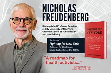 A Roadmap for Health Activists with Professor Nicholas Freudenberg