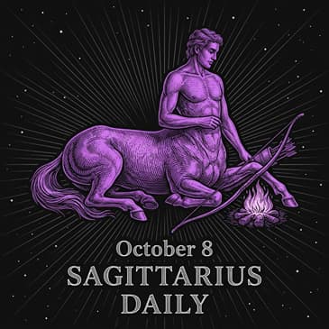 Thursday, October 8, 2026 Sagittarius Horoscope Today