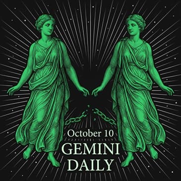 Saturday, October 10, 2026 Gemini Horoscope Today