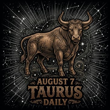 Friday, August 7, 2026 Taurus Horoscope Today
