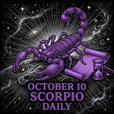 Saturday, October 10, 2026 Scorpio Horoscope Today