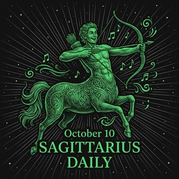 Saturday, October 10, 2026 Sagittarius Horoscope Today