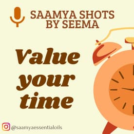 Value your time