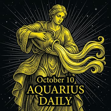 Saturday, October 10, 2026 Aquarius Horoscope Today