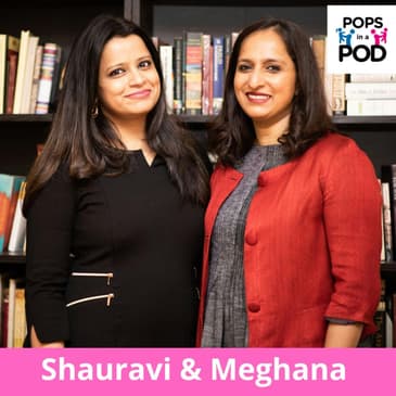 Entrepreneur parents Meghana Narayan and Shauravi Malik (Slurrp Farm)