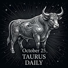 Sunday, October 25, 2026 Taurus Horoscope Today