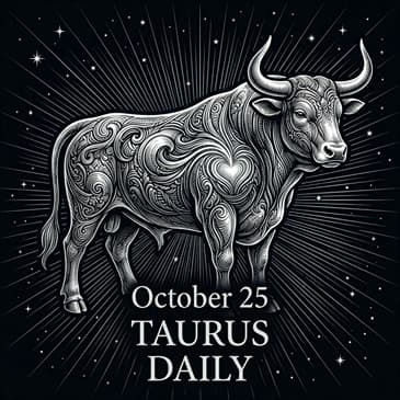 Sunday, October 25, 2026 Taurus Horoscope Today