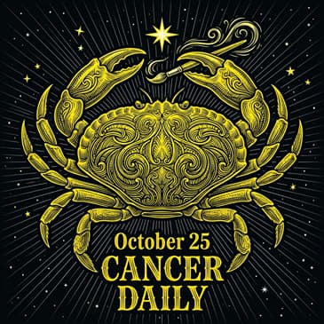 Sunday, October 25, 2026 Cancer Horoscope Today