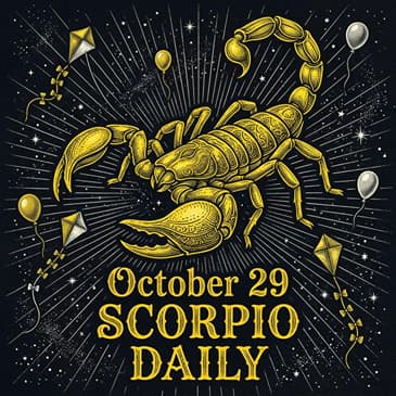 Thursday, October 29, 2026 Scorpio Horoscope Today