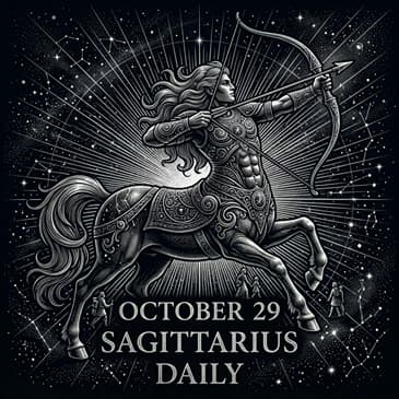 Thursday, October 29, 2026 Sagittarius Horoscope Today