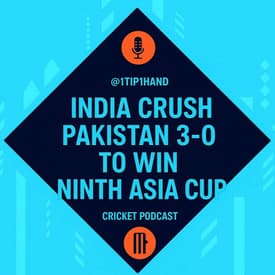 India crush Pakistan 3-0 to win their ninth Asia Cup